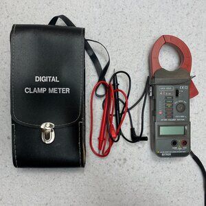 Extech Instruments Cat III 600V AC / DC Clamp Meter With Case No. 30299